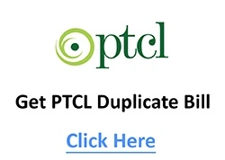 ptcl duplicate bill